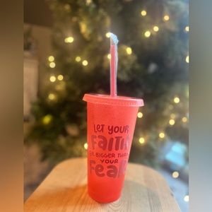 NEW reusable coffee cup